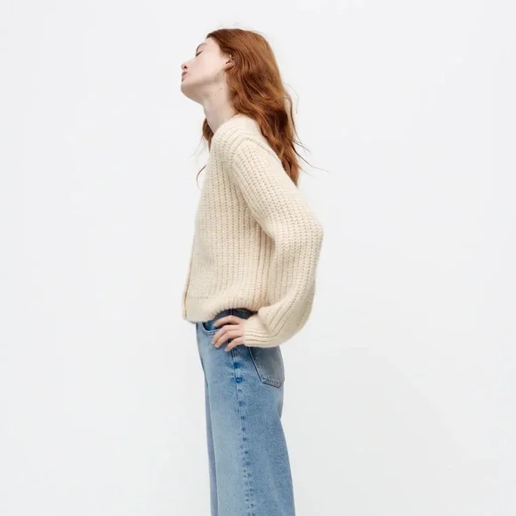 *SOLD*Zara knit jacket - Picture 3 of 9